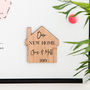 Personalised New Home Couples Wooden Magnet, thumbnail 1 of 3