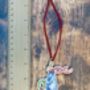 Wooden Hanging Rabbit Holiday Ornament, thumbnail 4 of 5