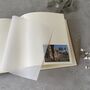 Personalised Recycled Leather Wedding Guest Album, thumbnail 2 of 7