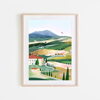Tuscany, Italy Travel Art Print, 3 of 7