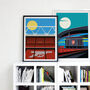 Arsenal Summer Of Football Illustrated Art Print, thumbnail 3 of 3