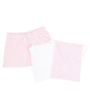 Women Cotton Pyjamas Shorts Set In A Bag, 3 of 10