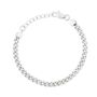 Mens Bracelet Chain 5mm Stainless Steel Cuban Bracelet For Men, thumbnail 6 of 10