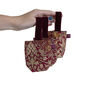 Christmas Tree Treat Hanging Pouch In Snakeshead Red, thumbnail 5 of 6