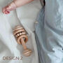 Personalised Classical Wooden Rattle, thumbnail 4 of 5