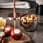 Hammered Copper Snack Bowl – 300ml, Colour Chrome, thumbnail 3 of 5