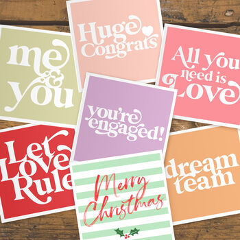 Personalised 'Perfectly Suited' Engagement Gift Set, 6 of 8