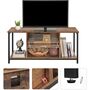 Tv Cabinet Console Unit Stand With Open Storage, thumbnail 6 of 8