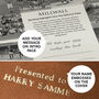 Millwall Fc Personalised Football Gift The Den Newspaper History Book, thumbnail 9 of 12