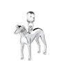 Greyhound Sterling Silver Jewellery Charm, thumbnail 5 of 8