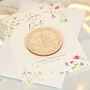 Wildflower Wedding Save The Date Magnet And Card, thumbnail 6 of 6