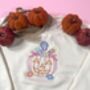 Trick Or Treat Pumpkin Embroidered Sweatshirt, thumbnail 4 of 5