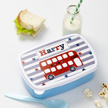 Boys Personalised Lunch Box Various Designs By Tillie Mint ...