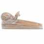 Hand Carved Wooden Door Stop Whale, thumbnail 1 of 2