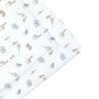 Boho Safari Animals And Stork Deluxe Unisex Baby Changing Mat, thumbnail 3 of 3