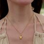 18ct Gold Squirrel Charm Necklace, thumbnail 3 of 6