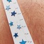 Personalised Blue Stars Wooden Height Chart, thumbnail 10 of 12