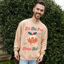 Let The Pud Times Roll Men's Christmas Jumper, thumbnail 3 of 4