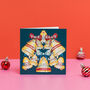 Set Of Five Illustrated Christmas Cards, thumbnail 2 of 8