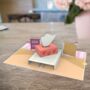 Come Across Tissue Box 3D Pop Up Funny Anniversary Card, thumbnail 6 of 6
