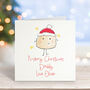 Merry Christmas Daddy Love From Personalised Card, thumbnail 2 of 4