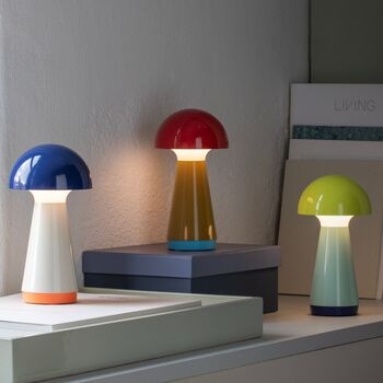 Mushroom Lamp LED Usb Rechargeable Use In Or Outdoors, 2 of 10
