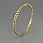 Scalloped Bangle With Dotted Detail, thumbnail 2 of 7