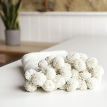 Pom Pom Ripple Crochet Blanket Kit, 3 of 9
