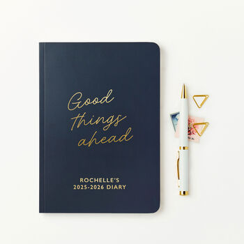 Personalised Good Things 2025/26 Mid Year Diary, 2 of 8
