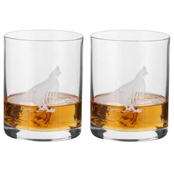 Set Of Two Personalised Highland Pheasant Tumblers, 2 of 5