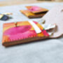 Hand Painted Leather Coin And Card Purse Tutti Fruity, thumbnail 9 of 9