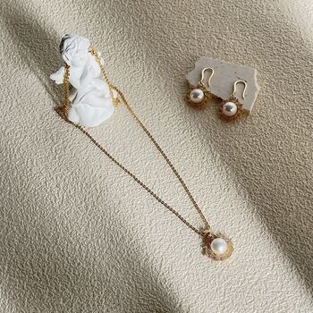 Eternal Radiance Pearl Earrings, 2 of 3