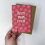 Mum Birthday Card 'Best Mum Ever', thumbnail 2 of 5