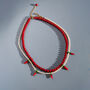 Chilli Pepper And Red Bead Necklace Set, thumbnail 2 of 6