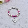 Personalised Memory Bracelet Remembrance Charm Bracelet, thumbnail 2 of 12