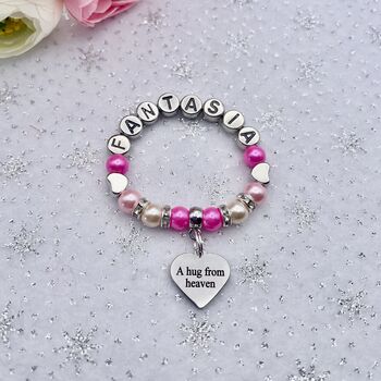 Personalised Memory Bracelet Remembrance Charm Bracelet, 2 of 12