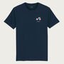 Touriste Navy Cyling T Shirt, thumbnail 4 of 6