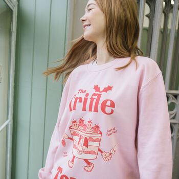 The Trifle Tower Women's Christmas Jumper, 4 of 4
