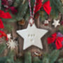 Personalised Star Christmas Decoration, thumbnail 3 of 9