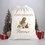 Whimsical Bear Christmas Sack Xl, thumbnail 3 of 3