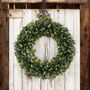 Holly And Red Berry Winter Wreath, thumbnail 6 of 6