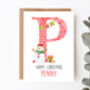 Personalised Children's Christmas Card, thumbnail 1 of 6