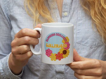 Crochet 'Blooming Brilliant' Girlfriend Mug, 2 of 2