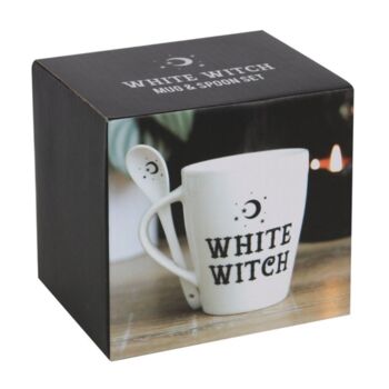 White Witch Mug And Spoon Set, 5 of 6