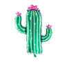 Cactus Shaped Large Foil Balloon, thumbnail 2 of 6