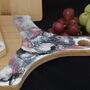 Resin Art, Cheese And Nibbles Serving Board Rose, thumbnail 1 of 4