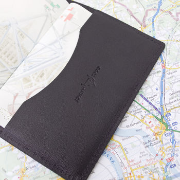 Leather Passport Travel Wallet, 6 of 11