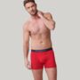 Multipack Four Pairs Of Men's Bamboo Trunks In Brights, thumbnail 2 of 7