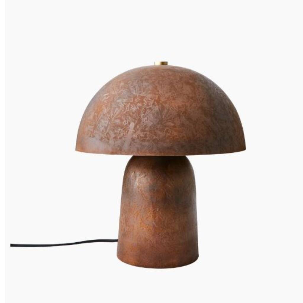 Fungi Lamp, M, Rusty Brown, 1 of 4