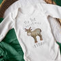 Personalised Reindeer My First Christmas Baby Gift Set, thumbnail 2 of 8